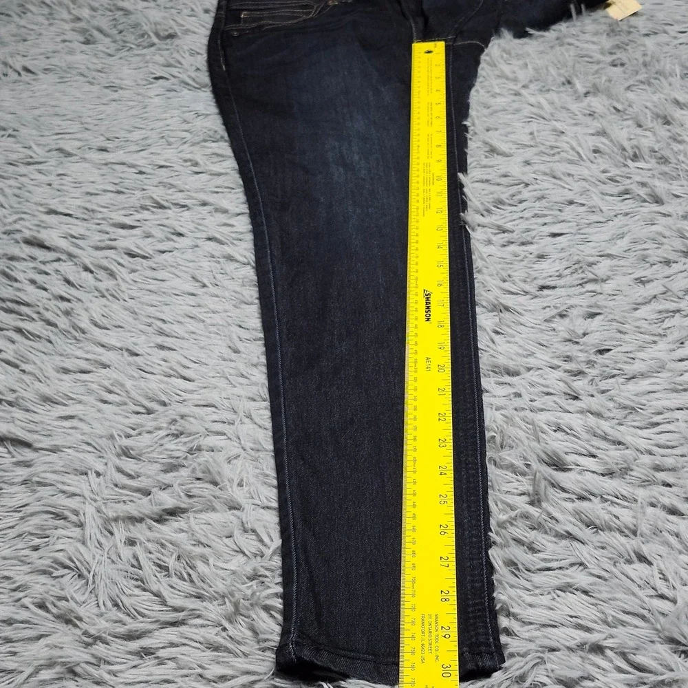 New Democracy Ab‎ technology Jegging Womens 6 Dark Wash Denim Slimming Stretch